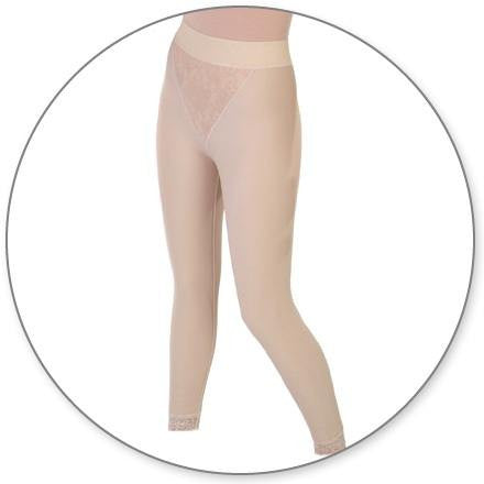 Slip On Ankle Girdle Open Crotch - Contour MD Style 15