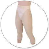 Slip On Mid Calf Girdle Closed Crotch - Contour MD Style 15