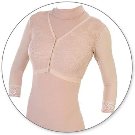 Compression Bra with Sleeves - Contour MD Style 24B