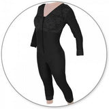 Mid Calf Body Shaper with Sleeves - Contour MD Style 28S