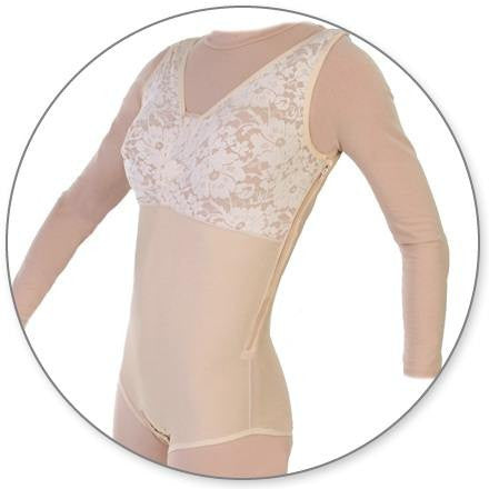 Brief Body Shaper with Side Zippers - Contour MD Style 32Z