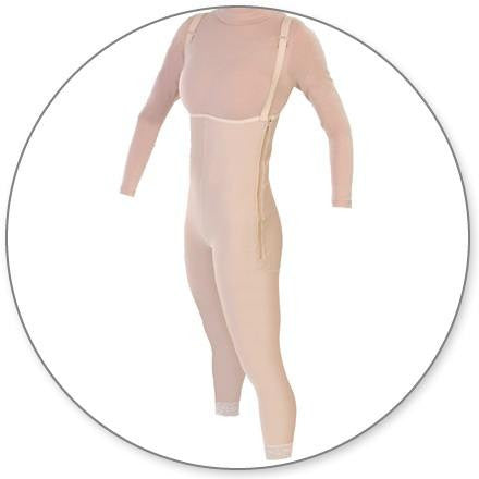 Style 36Z - Ankle Body Garment, Side Zippers