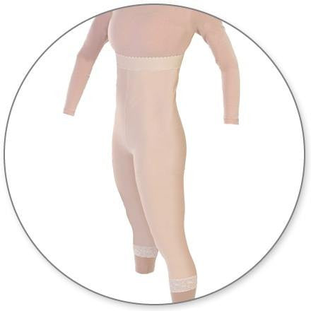 Mid Calf Underbust Pull On Body Garment - Contour MD Style 39