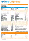 Fortifeye Complete Plus Multivitamin