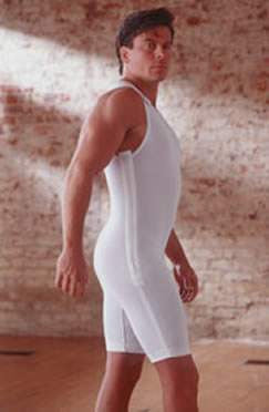 Men's Stage 1 High Back Compression Garment - Rainey MF1-MT